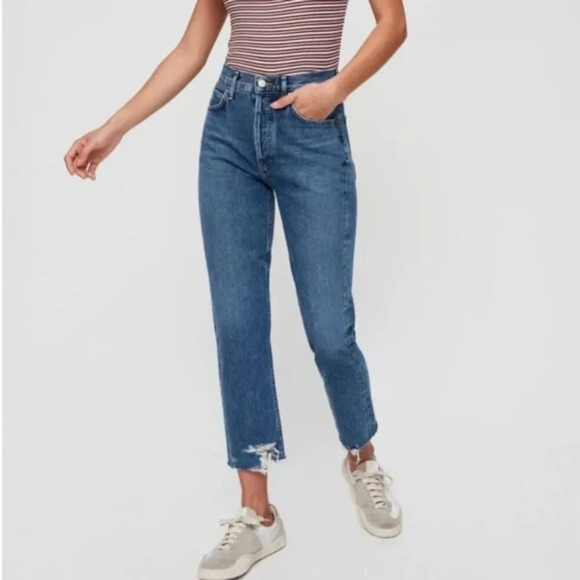AGOLDE Riley Jeans Veto 24 - Picture 2 of 12